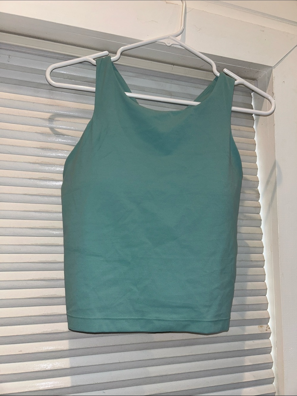 Athleta Purpose Crop Bra D-DD | Size L/G | Sage/Teal